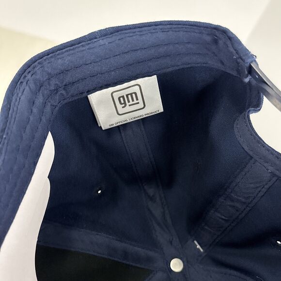 NEW! CHEVROLET RACING Officially Licensed Blue Rope Patch Snapbak Hat - Picture 6 of 6